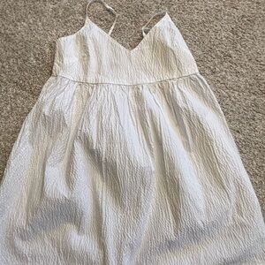 A New Day White Textured Dress